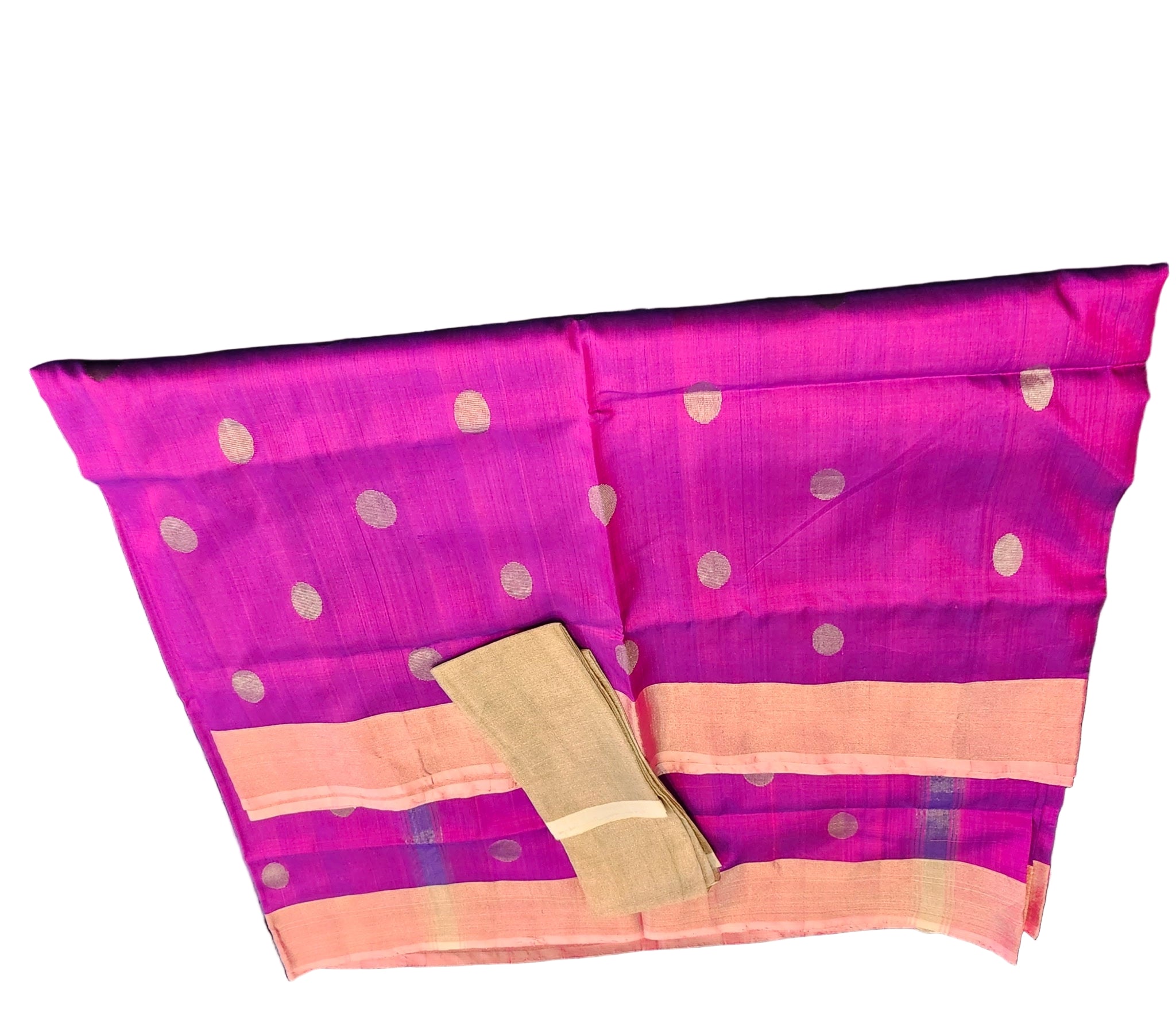 Handloom uppada pattu tissue saree