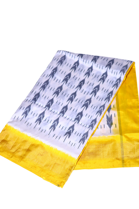 Handloom Pochempalli ikkat pattu saree