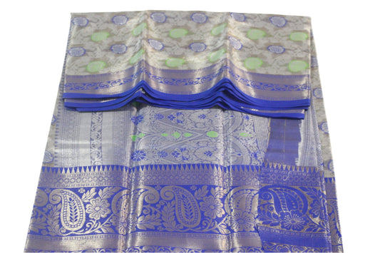 Beautiful fancy Pattu saree