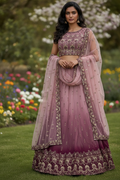 Beautiful Party Wear Lehenga with Ready-to-Wear Blouse & Dupatta - 3 Piece Set